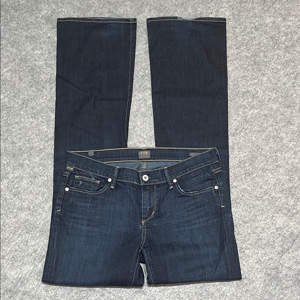 Citizens Of Humanity Dark Indigo Kelly Low Rise Bootcut Jeans